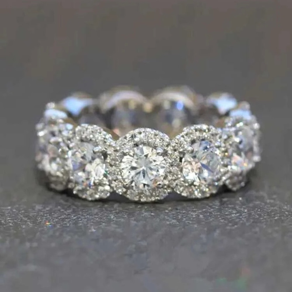 BLUE  WEDDING RING SIZE